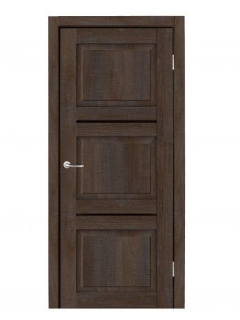 Дверь межкомнатная Гранде 80х200 см CPL цвет дуб соубери с фурнитурой