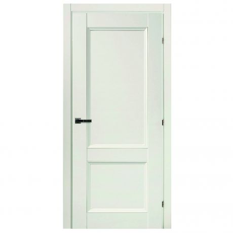 Дверь межкомнатная Танганика 80х200 см CPL цвет белый с фурнитурой