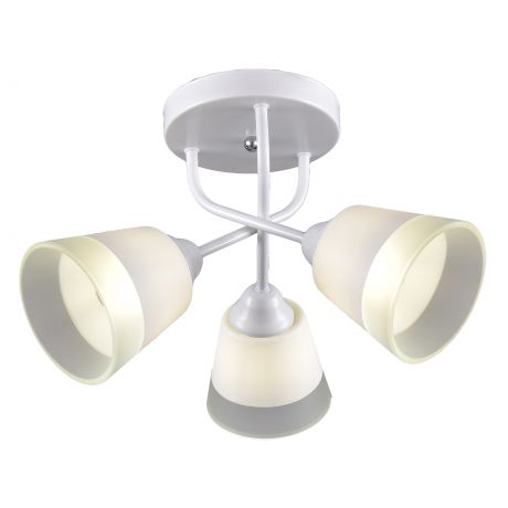 Люстра потолочная Марципан КС30090/3C, 3 лампы, 9 м², цвет белый