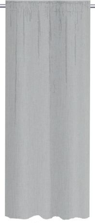 Штора на ленте Udren 140x280 см цвет серо-коричневый