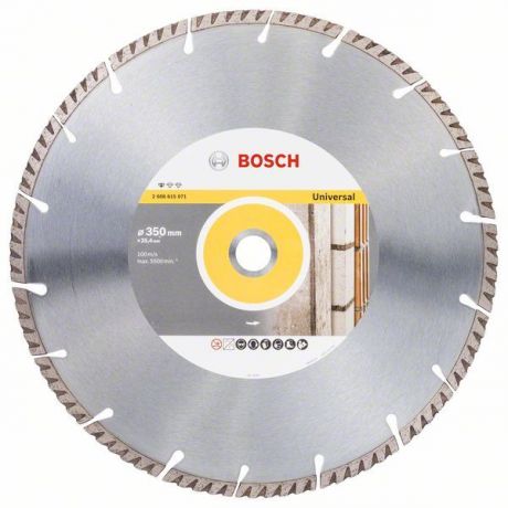 Диск алмазный универсальный Bosch Standart 350x25.4 мм
