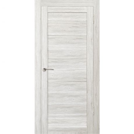 Дверь межкомнатная Тиволи 60х200 см с фурнитурой, ПВХ, цвет рустик серый