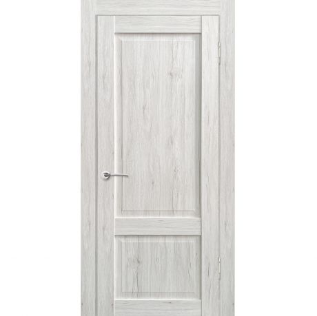 Дверь межкомнатная Амелия 60х200 см с фурнитурой, ПВХ, цвет рустик серый