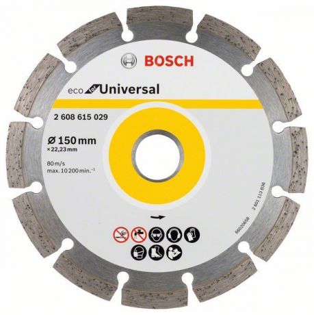 Диск алмазный универсальный Bosch Eco 150x22.23 мм