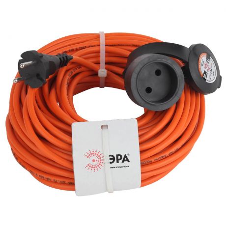 Удлинитель ЭРА UPx-1-2x0.75-20m-IP44 UPx