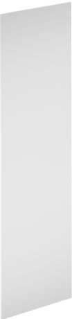Фальшпанель для шкафа Delinia ID «Ньюпорт» 58x214 см, МДФ, цвет белый