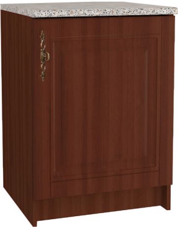 Шкаф напольный "Орех" 60x86x60 см, ЛДСП, цвет орех
