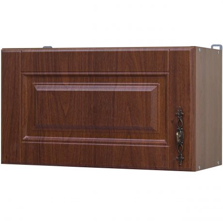 Шкаф над вытяжкой "Орех Аква" 60x35x29 см, ЛДСП, цвет коричневый