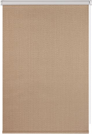 Штора рулонная Dublin блэкаут 80x160 см, цвет коричневый
