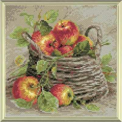 Набор для вышивания Риолис (Сотвори Сама) Алмазная вышивка АМ0015 "Спелые яблоки"