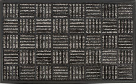 Коврик Porto Parquet 45x75 см, цвет тёмно-серый