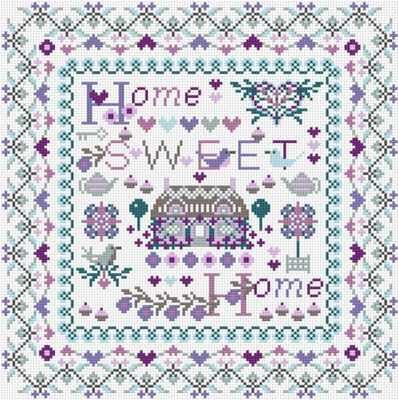 Набор для вышивания RIVERDRIFT House RR097 Home sweet home