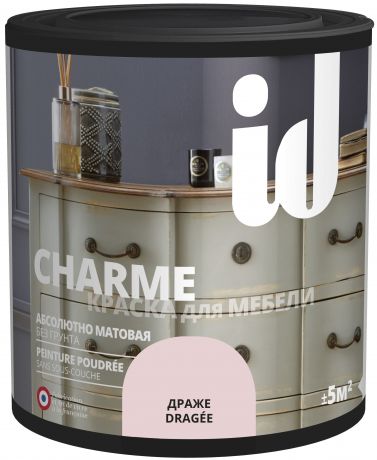 Краска для мебели ID Charme цвет драже 0.5 л