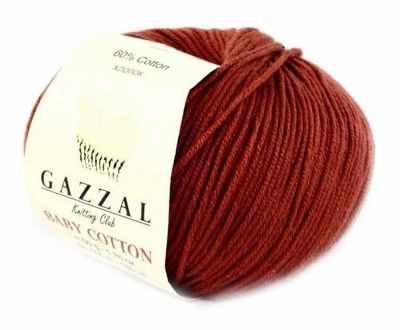 Пряжа GAZZAL Пряжа GAZZAL Baby Cotton 25 Цвет.3453