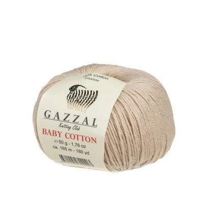 Пряжа GAZZAL Пряжа GAZZAL Baby Cotton Gazzal Цвет.3446