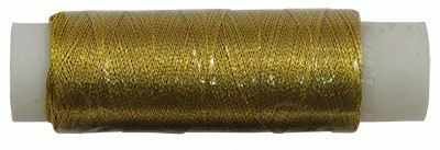 Нити для рукоделия - Нитки металлизированные MY-02 100м золото