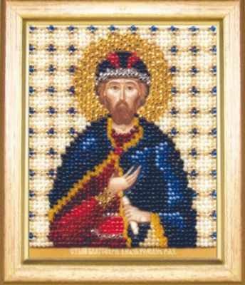 Набор для вышивания иконы Чарiвна Мить Б-1166 "Икона святой благоверный князь Роман"
