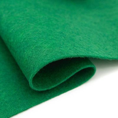 Ткань Астра Фетр листовой Астра, 1,0мм, 180 гр, 20х30см, 10 шт/упак (YF 664 зеленый)