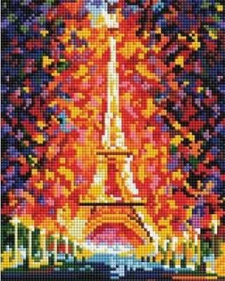 Алмазная мозаика Белоснежка Алмазная вышивка 002-ST-PS Париж - огни Эйфелевой башни