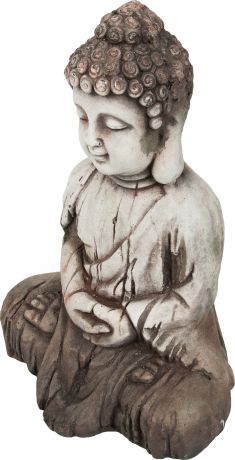 Фигура садовая «Будда молится» высота 34 см