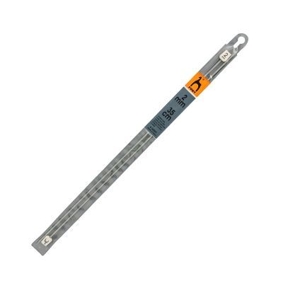 Инструмент для вязания PONY 33201 Спицы прямые алюминий 2,0мм*35см PONY