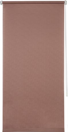 Штора рулонная Inspire «Шантунг» 80x160 см, цвет розовый