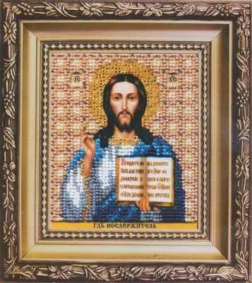 Набор для вышивания иконы Б-1173 "Икона Господа Иисуса Христа" - чм