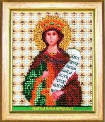 Набор для вышивания иконы Чарiвна Мить Б-1143 "Икона святая мученица царица Александра"