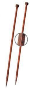 Инструмент для вязания Knit Pro 25247 Спицы прямые 4.50 mm-30 cm Cubics Symfonie-Rose KnitPro