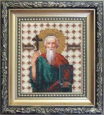 Набор для вышивания иконы Чарiвна Мить Б-1031 "Икона святой апостол Андрей Первозванный"