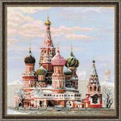 Набор для вышивания Риолис (Сотвори Сама) 1260 "Москва. Собор Василия Блаженного"