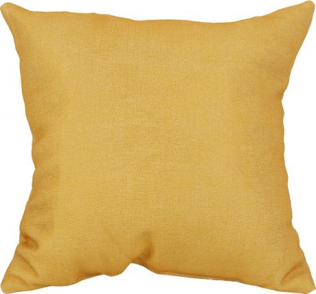 Подушка «Темара» 40х40 см цвет жёлтый