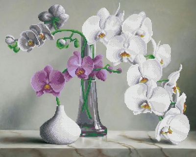 Набор для вышивания MOSMARA ММН-016 Набор Орхидеи
