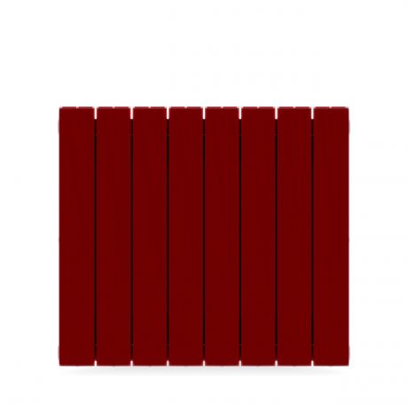 Радиатор Rifar Supremo 500, 8 секций, цвет бордо, биметалл