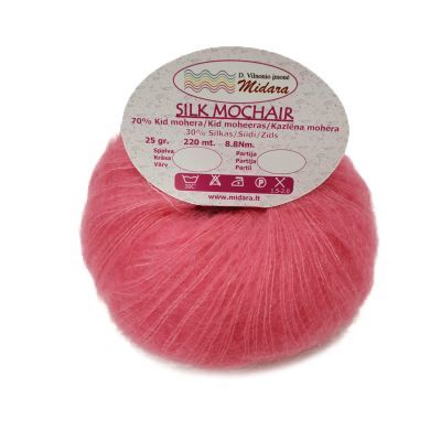 Пряжа Midara Пряжа Midara Silk mohair Цвет.768