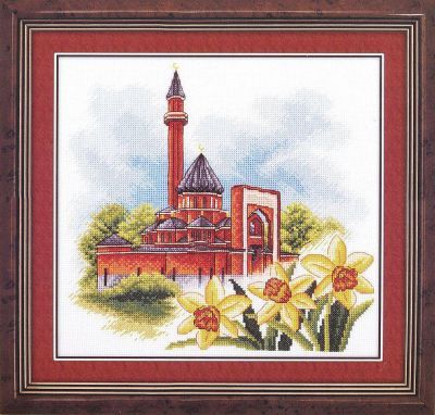 Набор для вышивания Panna MC-1407 "Мемориальная мечеть в Москве"