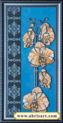 Набор для вышивания Абрис Арт АВ-101 "Орхидеи-2"