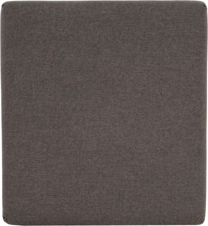Подушка на сидение Рогожка 34х38 см цвет графит