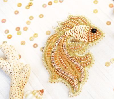 Набор для вышивания Tela Artis Б-010 - Золотая рыбка - набор (Tela Artis)