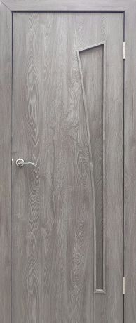Дверь межкомнатная глухая ламинированная Белеза 200х90 см цвет тернер серый