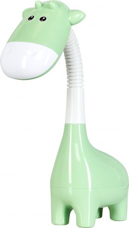 Настольная лампа светодиодная Camelion «Коровка» KD-857, регулируемый белый свет, цвет зелёный