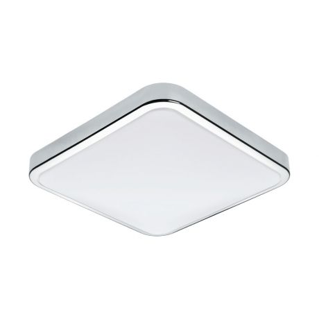 Светильник настенно-потолочный светодиодный влагозащищенный Manilva, 5 м², тёплый белый свет, цвет стальной