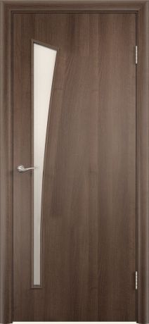 Дверь межкомнатная остеклённая без замка и петель в комплекте Белеза 60x200 см ламинация цвет дуб тёрнер коричневый