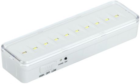 Светильник ЖКХ светодиодный аккумуляторный IEK ДБА 3925 1.5 Вт IP20, накладной, прямоугольник, цвет белый