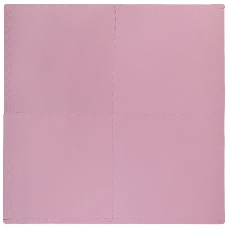 Пол мягкий универсальный 60x60 см цвет розовый