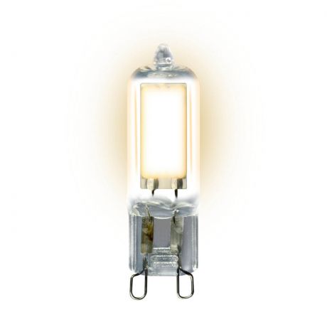 Лампочка Uniel LED-JCD-4W/WW/G9/CL GLZ01TR JCD