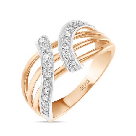 Кольца Miuz.ru Золотое кольцо c бриллиантами