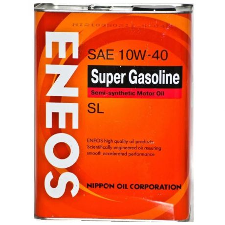 ENEOS Super Gasoline SL 10W-40 4 л