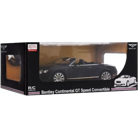 Радиоуправляемая машинка Rastar 1:12 Bentley Continetal G 49900 (черный)