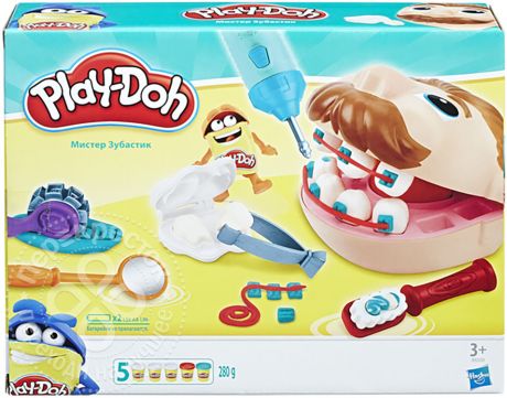 Набор для творчества Play-Doh Пластилин Мистер Зубастик B5520